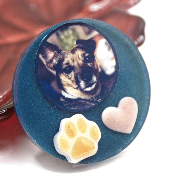 Imán con Foto en Resina